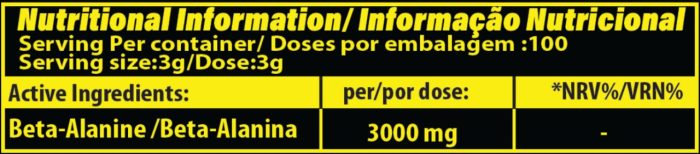 Informação nutricional