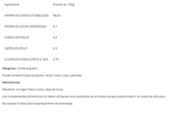 Informação nutricional